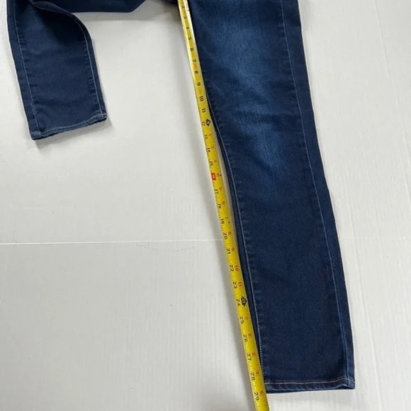 PAIGE Sz 27 Skyline Skinny Jeans Low Rise Stretch Wash‎ Blue Pockets Denim - Picture 12 of 12